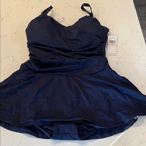 Jantzen Midnight Blue Slimming Swimsuit